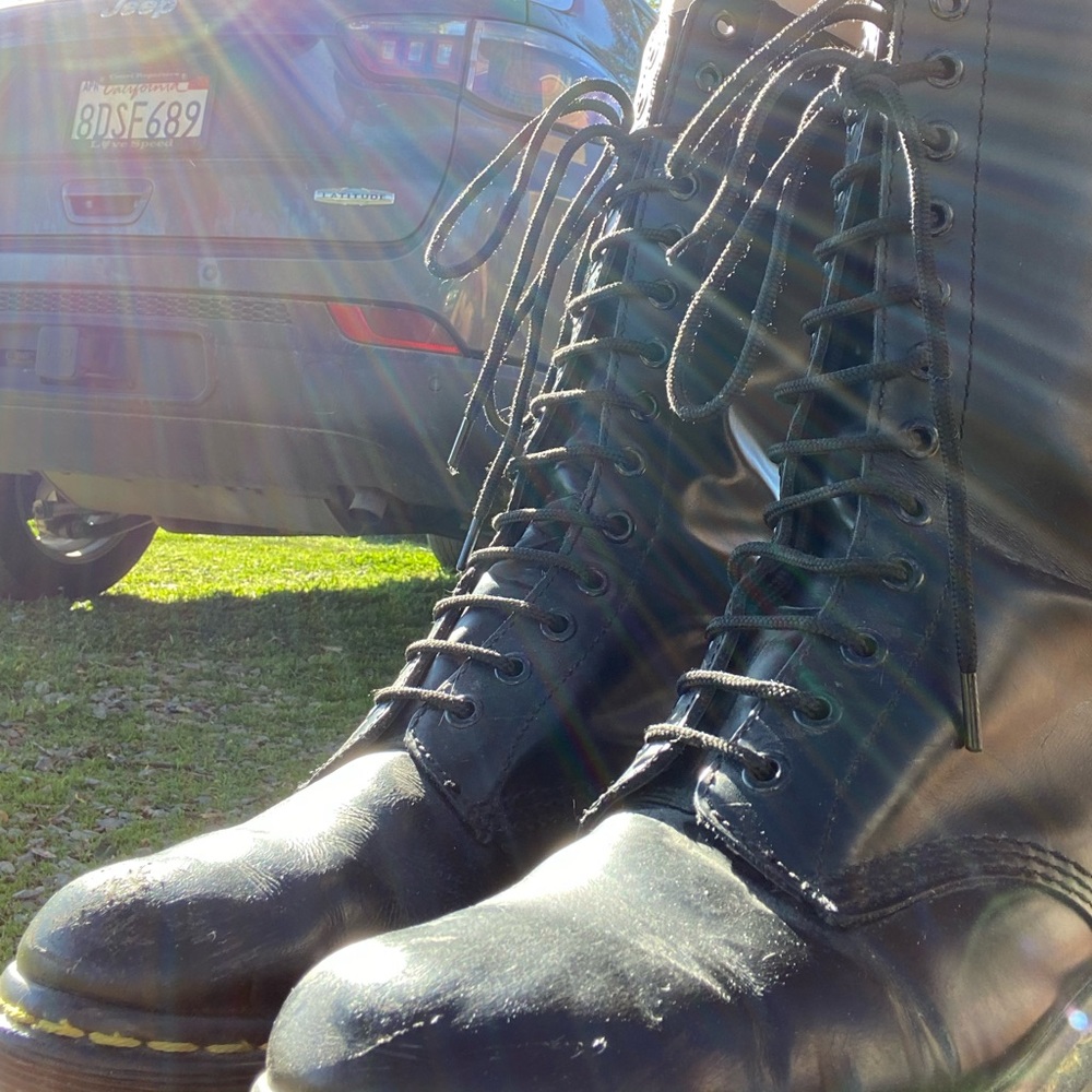 Doc Martens mid calf length size 8